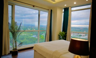 Luxury Corner 2-Bedroom Apartment with Balcony – Elysium Tower Islamabad